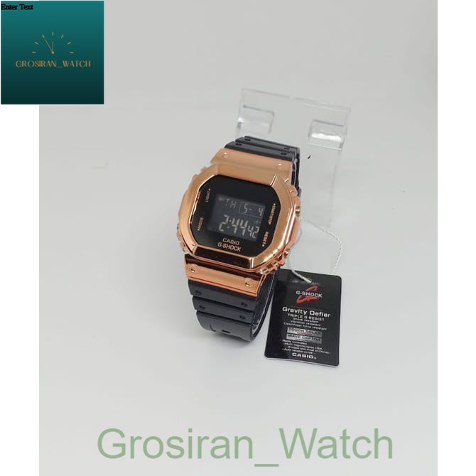 Jam Tangan Pria/wanita Casio G-shock digital kotak new  rubber GM5600 [G_W]