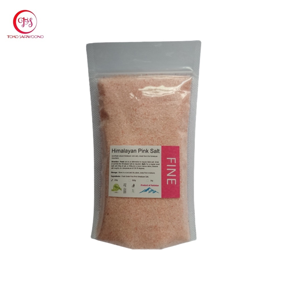 Garam Himalaya 250g - Natural Himalayan Pink Salt / Himsalt botol