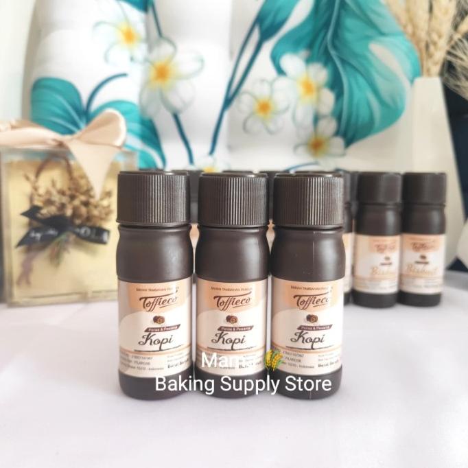 

TOFFIECO Perisa Perasa Coffee Kopi Essence Flavour 25 gr Wangi BERKUALITAS Kode 1414