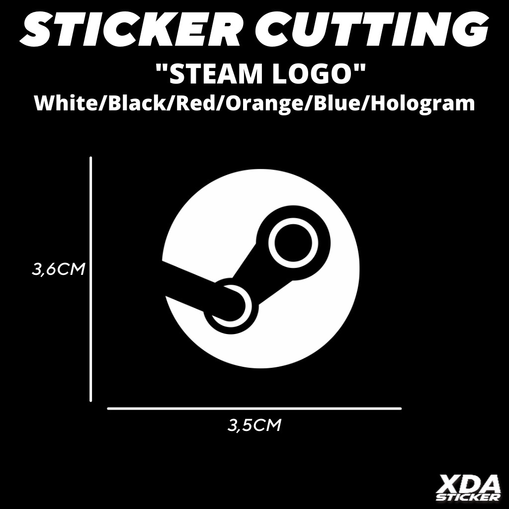 

STIKER/STICKER CUTTING STEAM LOGO