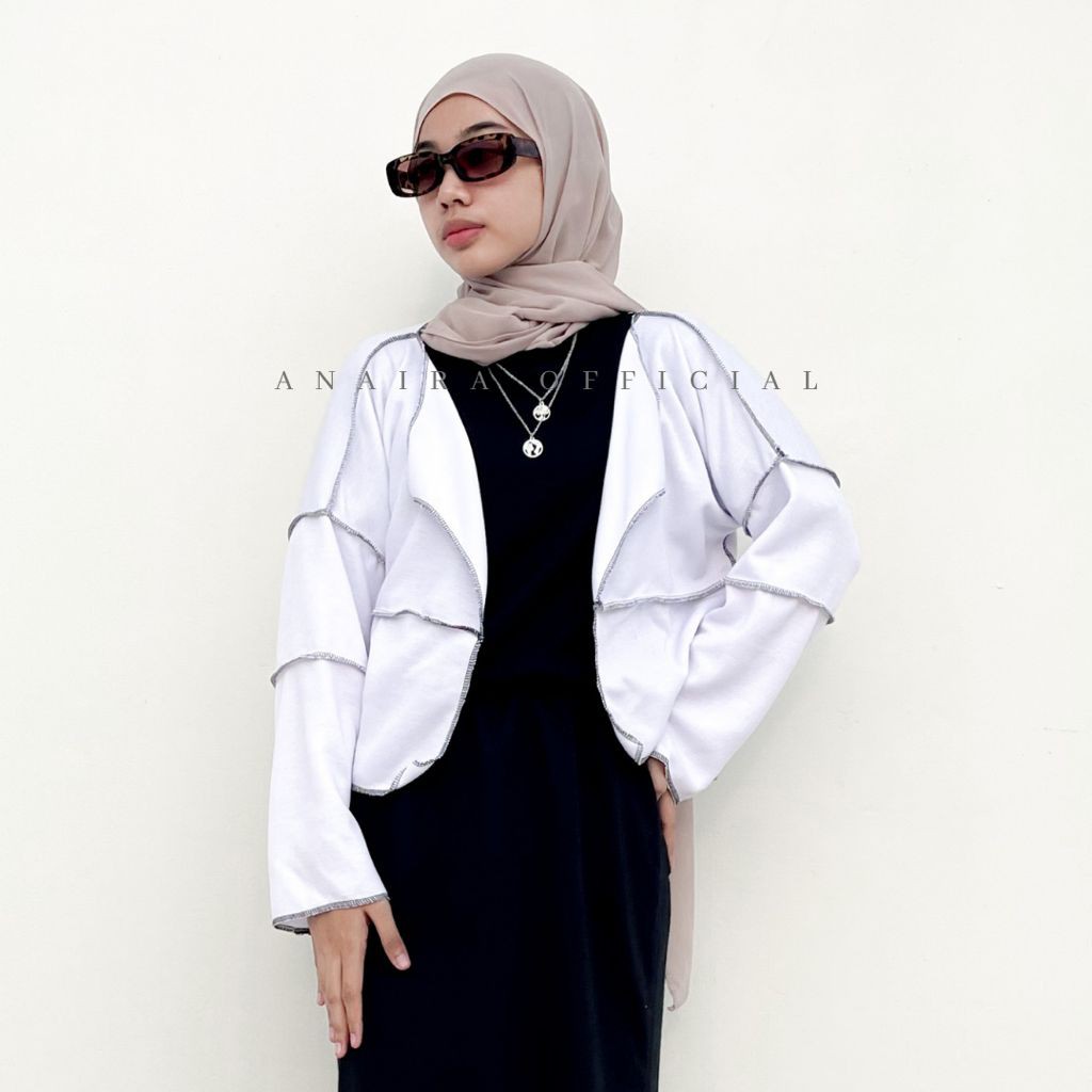 ZENY KNITT OUTER CROP WANITA KROP OUTER KOREA WANITA MURAH