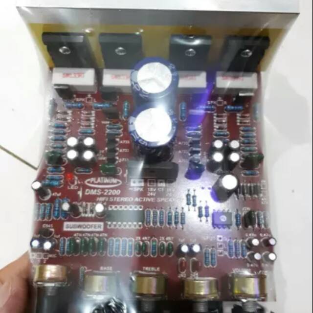 KIT AKTIF SPEAKER STEREO 300W TOSHIBA ORI DMS-2200