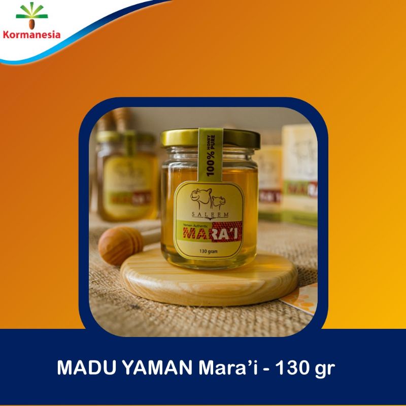 

Madu Yaman Mara'i Asli Murni Saleem 130gr