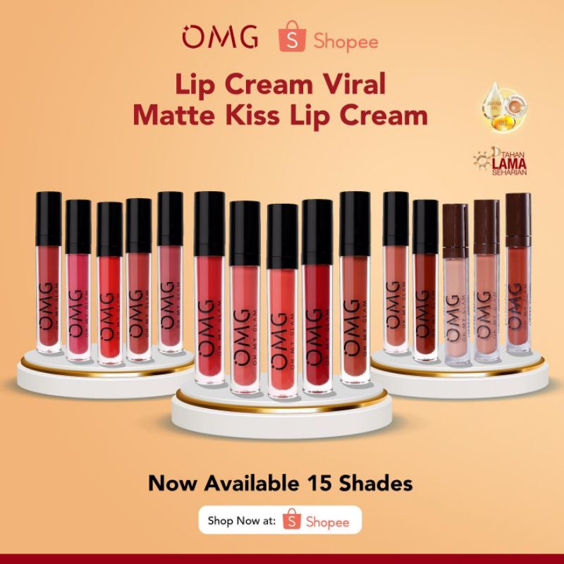 Lipcream OMG | OMG Lip Cream | OMG Coffee Edition | OMG Ombre Lips | Lip tint OMG