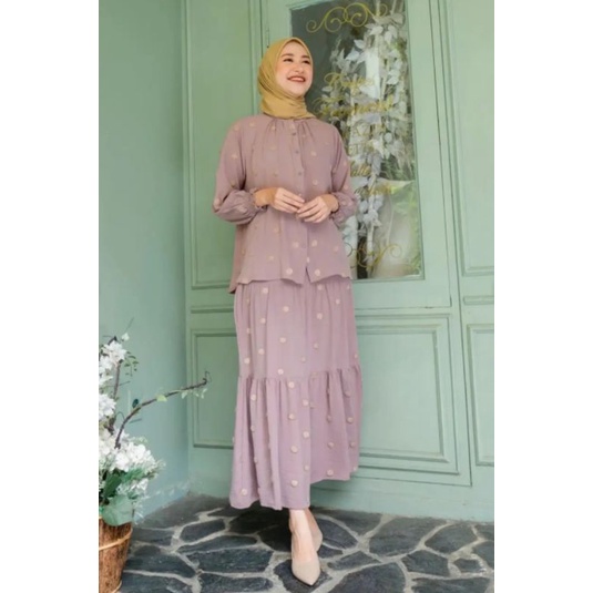 Emily Set I Dusty Purple Size L Kamila Wardrobe