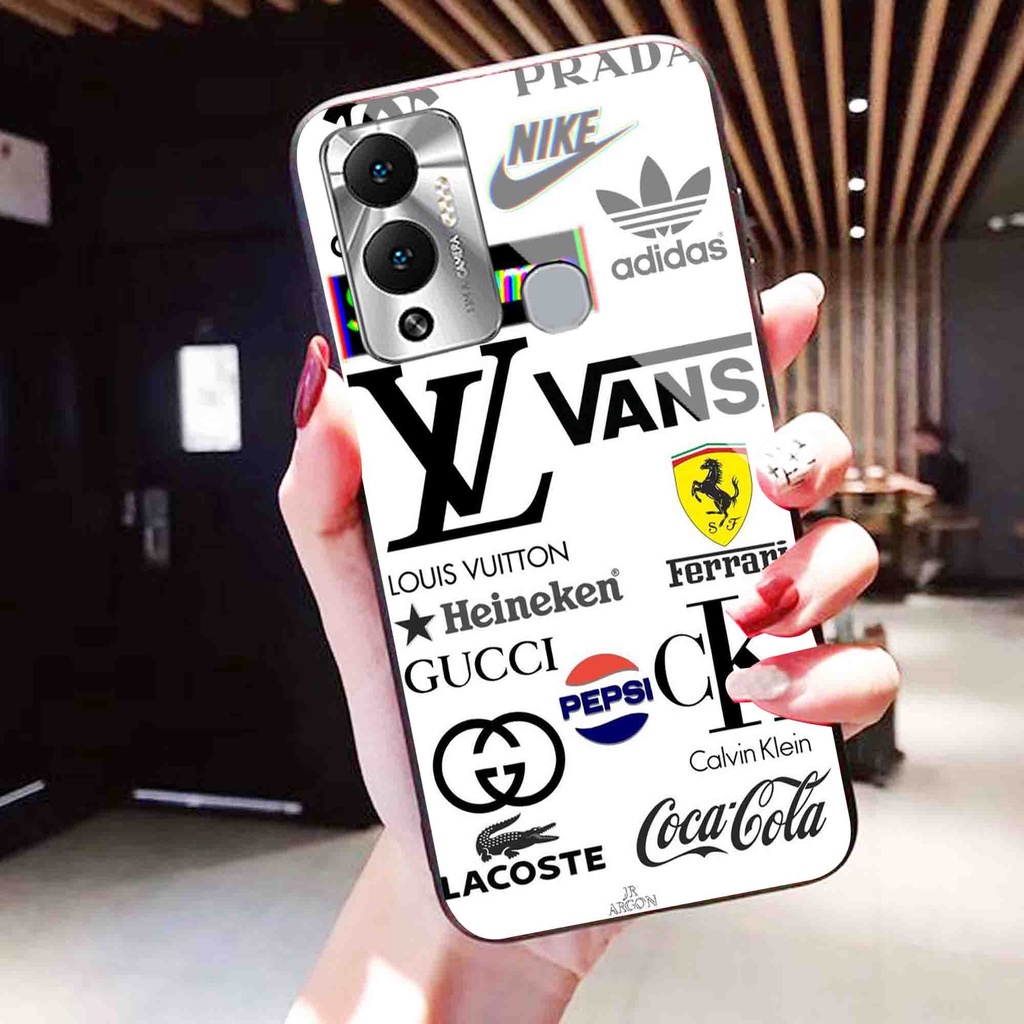 (GC 09) Softcase Kaca Infinix Hot 12 Play Hot 12i - Kesing Kaca Infinix Hot 12 Play Hot 12i - Case C