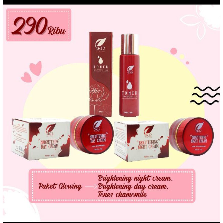 SR 12 PAKET GLOWING 100%