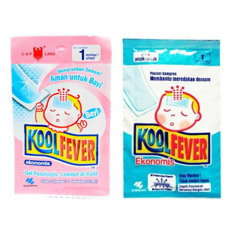 Kool Fever KoolFever Plester Kompres Demam Bayi dan Anak