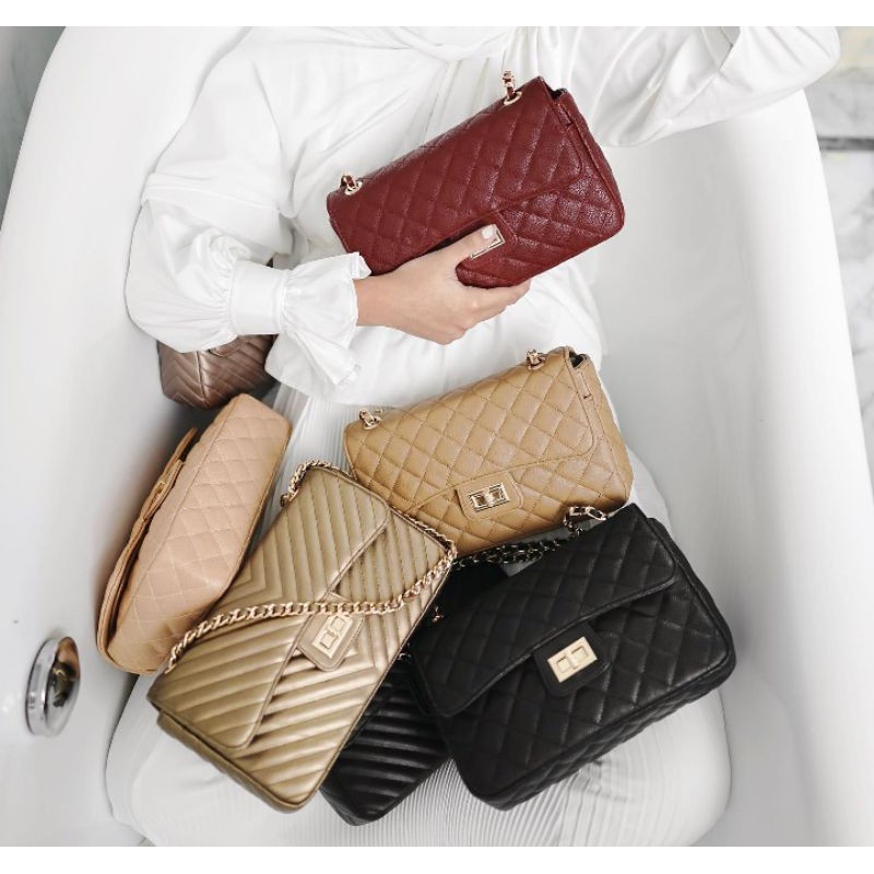 Boston Chevron Bag by Local.id