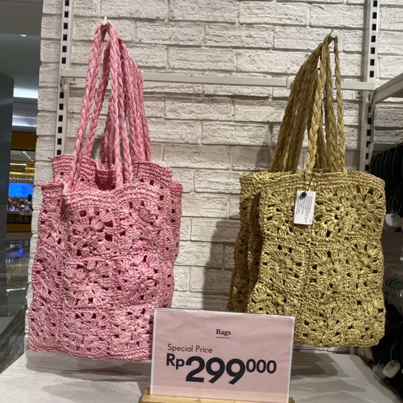 Tas totebag rubi rajut crochet sale