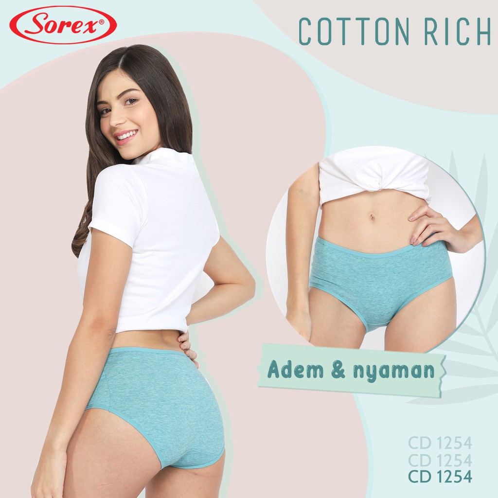 Celana dalam Katun wanita Basic 1254 Sorex