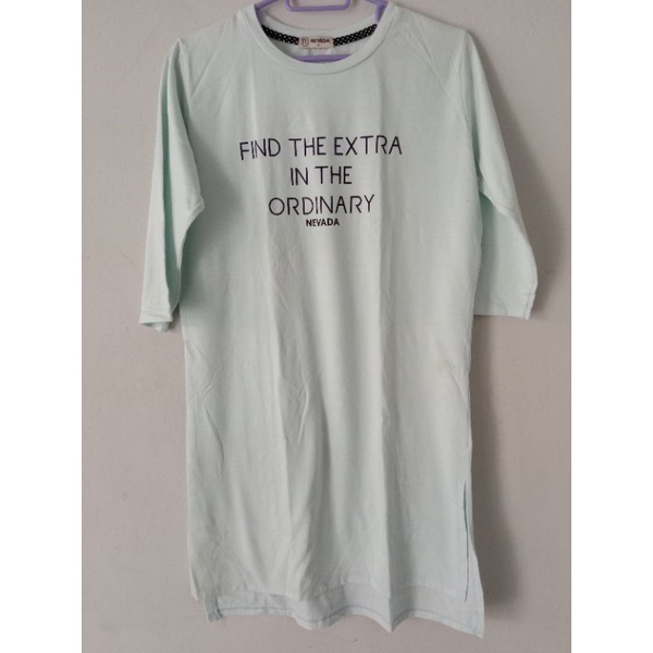 [ Bekas ] Tunik Kaos Wanita