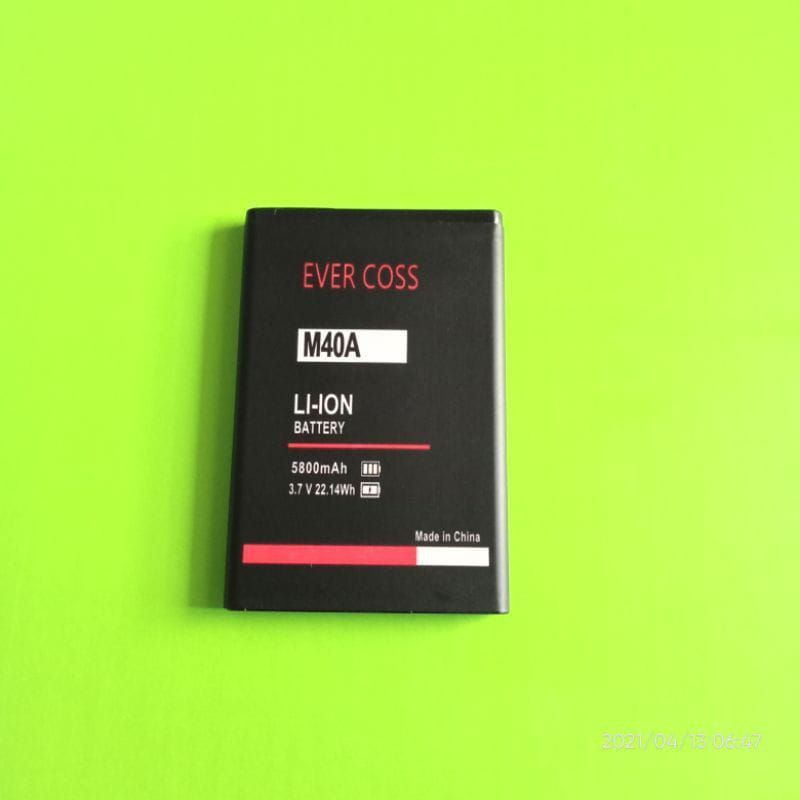Baterai Battery EVERCOSS M40A Original