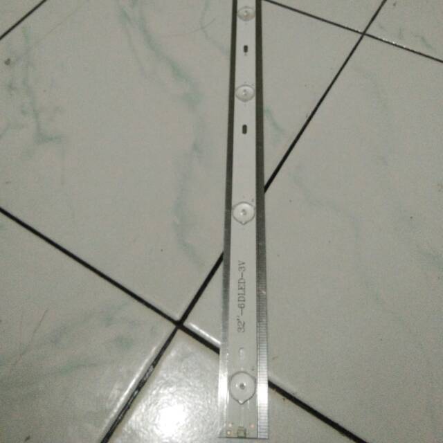 Lampu led backlight Tv 3v 6 kancing universal