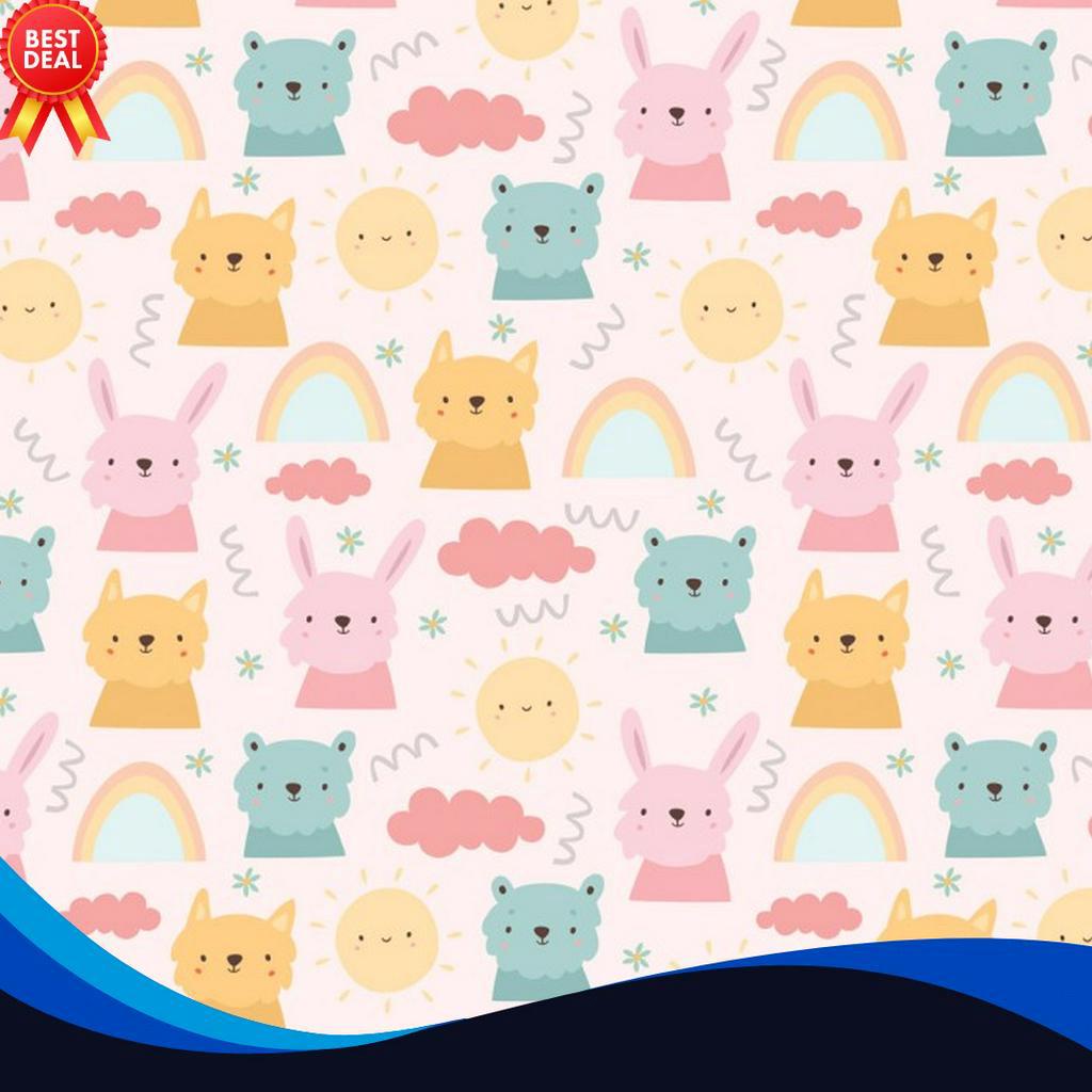 

TERLARISSS Kertas Kado Baby New Born Harvest Baby Land Rabbit