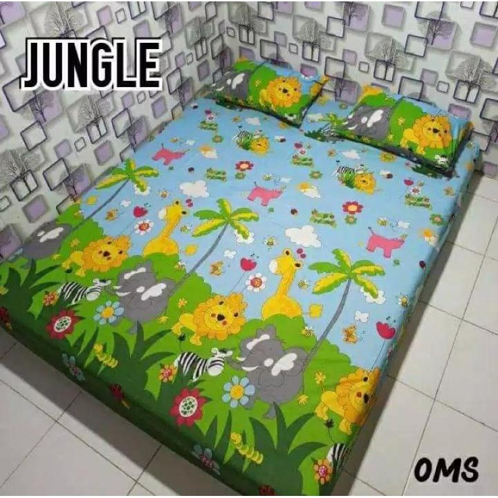 SEPREI SAFARI / SEPRAI HAPPY JUNGLE BLUE UK 160X200