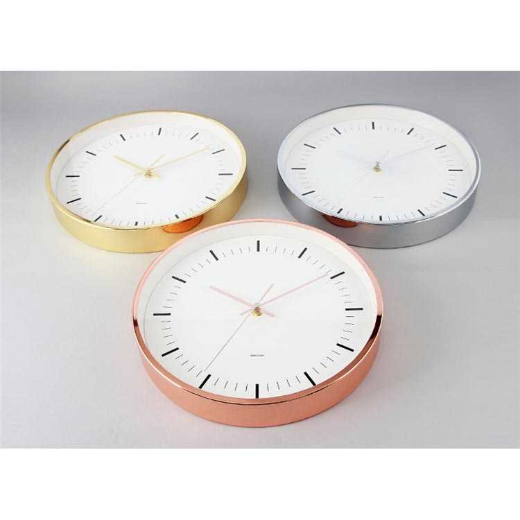 Jam Dinding Bulat Simpel Elegan / Wall Clock Silent Movement Model Modern Polos Berkualitas / Jam Dinding Kado Pernikahan Ulang Tahun Dekorasi Rumah / Jam Dinding Estetik Minimalis Hitam Putih Silver Rose Gold Lucu Unik Murah Tanpa Angka