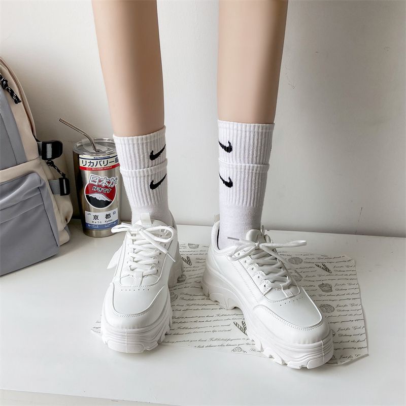 [GROSIR][COD] SEVEN_DAY SEPATU SNEAKERS WANITA KOREA IMPORT SPORT SHOES PUTIH H-923