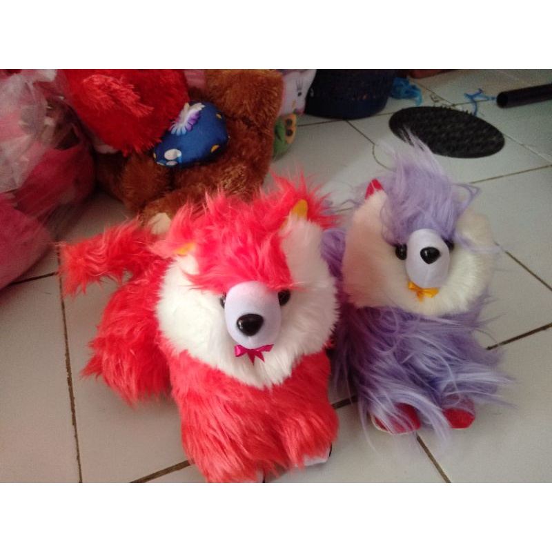 Boneka kucing bulu rasfur lembut