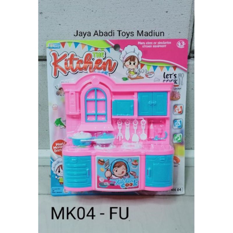 MK 04 - Mainan Meja Masak Masakan Kitchen Dapur Modern MK04