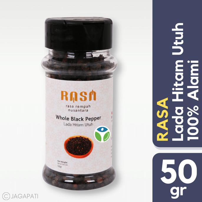 

RASA - Whole Black Pepper - Lada Hitam Utuh - Bumbu Masak - 60 gr