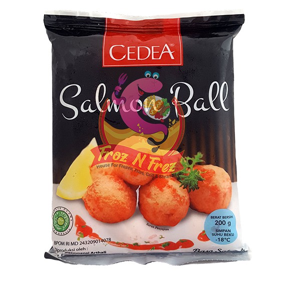 

CEDEA Bola Salmon 200 Gram (12 pcs)