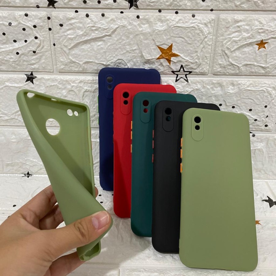 XIAOMI REDMI 8 9C 9A Soft Case Candy Proctector Camera Silicon Warna Premium