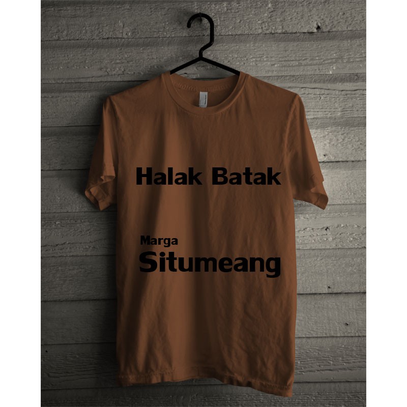 Kaos Batak Marga Situmeang | Apparel Themes Batak