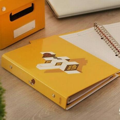 

Multiring Binder B5 Never Give Up 26 ring - 25 mm Merk Bantex 1328.46