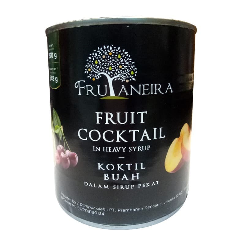 Jual FRUTANEIRA Fruit Cocktail in Syrup 820 gram Koktail Buah Dalam