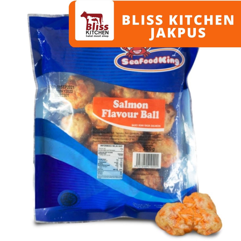 

Seafood King Salmon Ball / Bakso Salmon 200gr