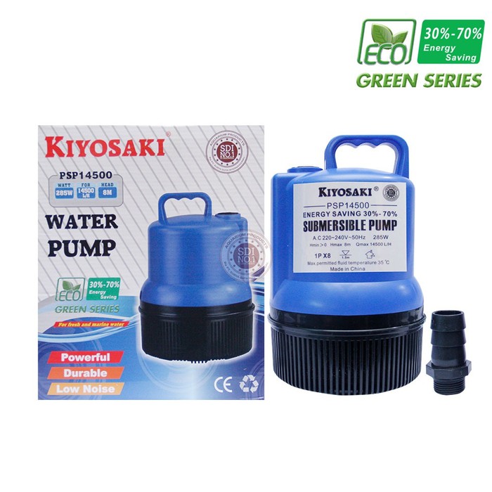 POMPA AIR CELUP LOW WATT AQUARIUM KIYOSAKI PSP 14500 SUBMERSIBLE PUMP