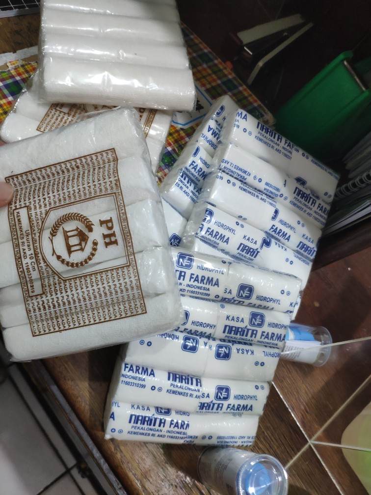 Kassa Roll 10cm Harga Per Pak