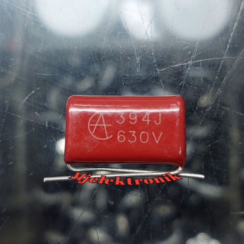 Kapasitor Milar 390n 394j 630V Capasitor capasitor body kecil
