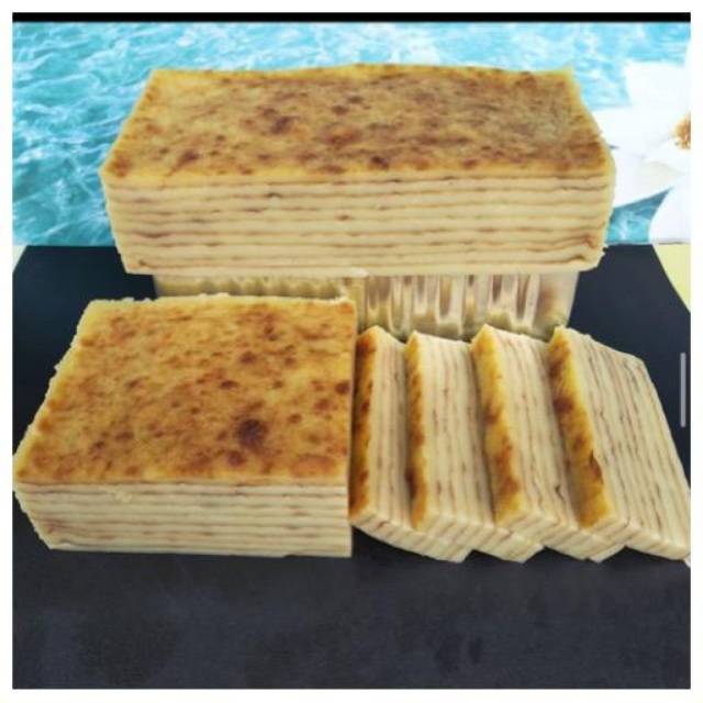 Engkak ketan khas palembang