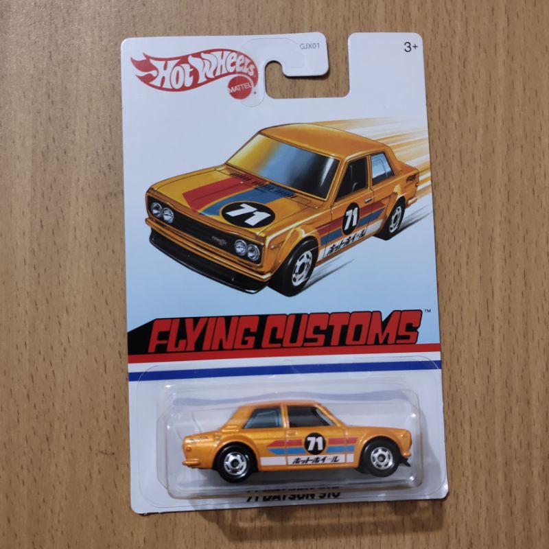 Hot wheels hotwheels flying customs 71 datsun 510