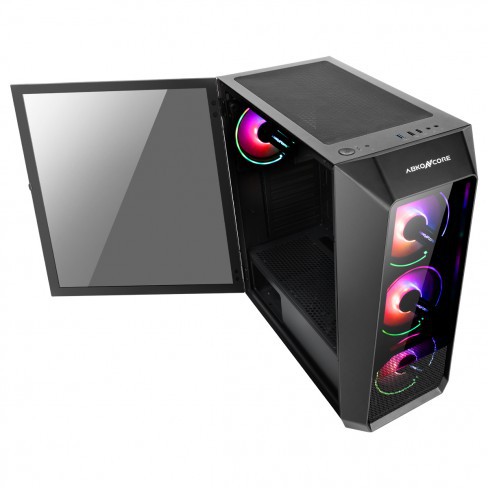 ABKONCORE HELIOS H300G SYNC ATX | 4x FAN | MESH | TEMPERED CASE GAMING H300G