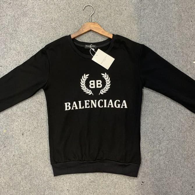 Kualitas Terbaik HOODIE SWEATER BALENCIAGA LOGO BASIC hoodie fleece JAKET BARANG BAGUS
