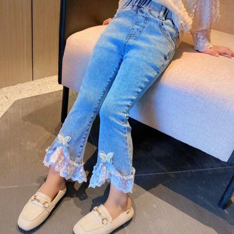 Celana Panjang Jeans Import Anak Perempuan Cewek 2-6 Tahun Mutiara Rawis