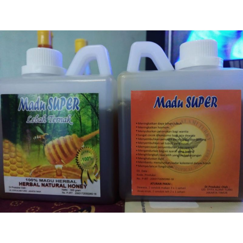 Madu super lebah ternak