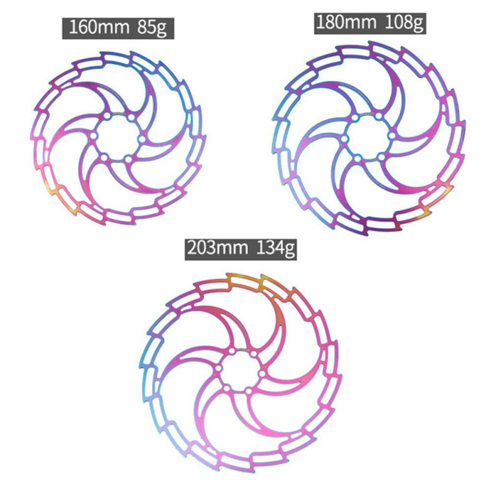 Lanfy Disc Warna-Warni CNC Jalan MTB Stainless Steel Sepeda Gunung Mengambang Rem Cakram