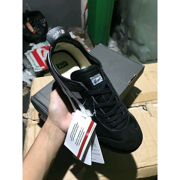 SEPATU ONITSUKA TIGER MEXICO BLACK ORIGINAL
