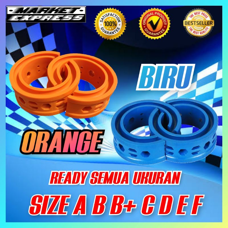 Spring Buffer Stabilizer Warna Honda Mobilio Belakang Peredam suspensi per damper mobil