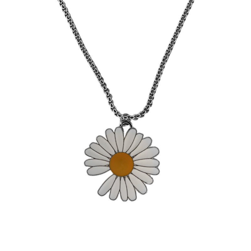 Daisy Necklace Accessories Punk Jump Di Casual Clavicle Chain