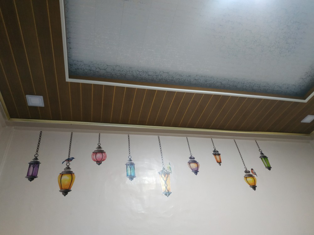 Wall Stiker Wt Xh9263 Chandelier Lamp Walstiker Wallsticker