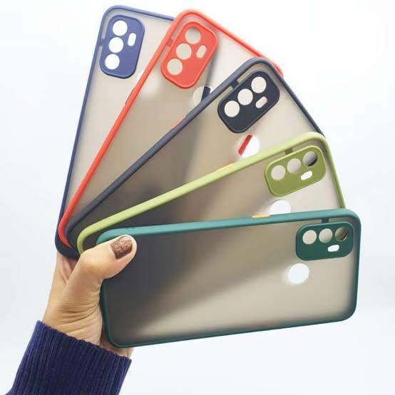 Soft Case Oppo A33 Case Matte Colour Hardcase Oppo A33 Casing Dove Transparan