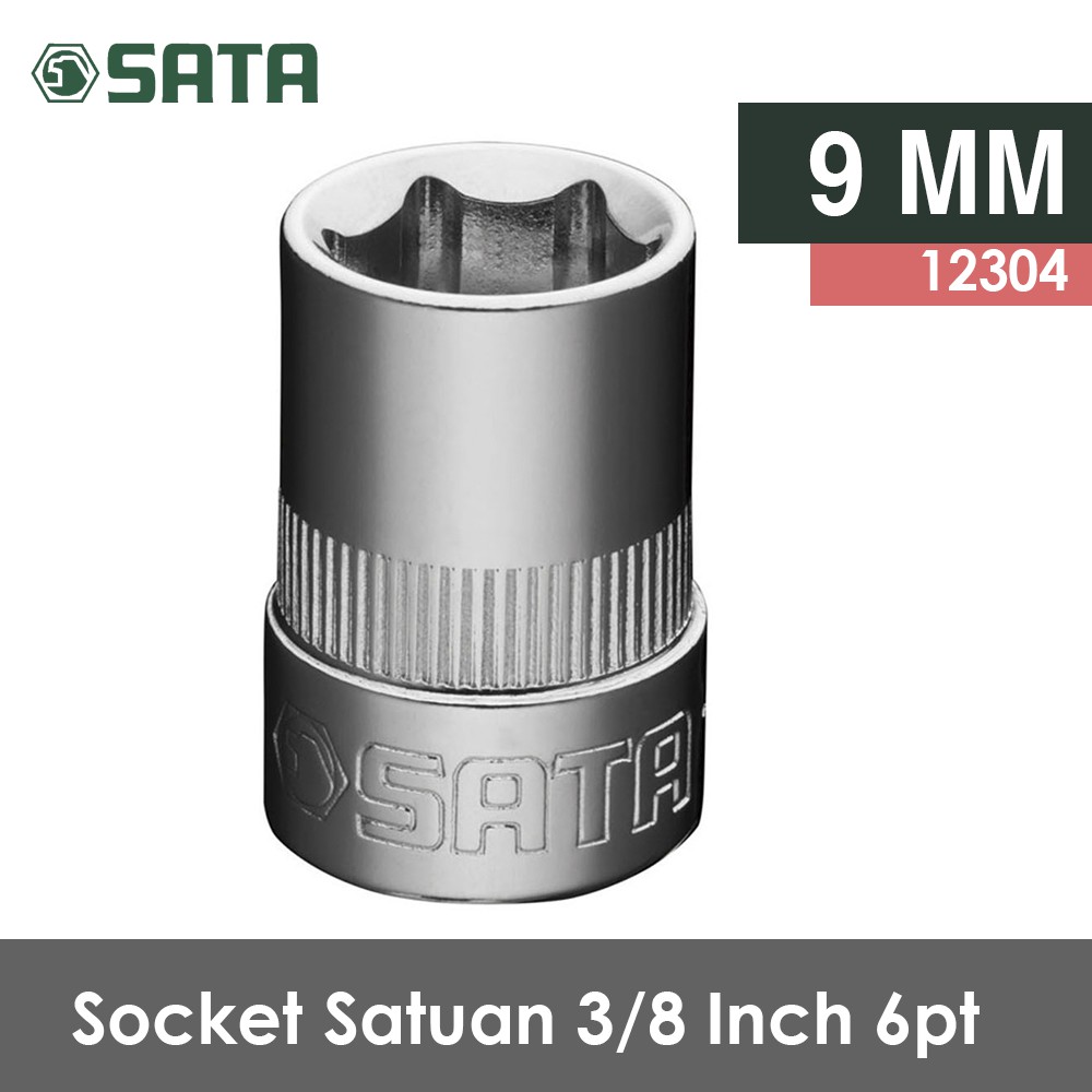 SOCKET 3/8 INCH 9 MM 12304 SATA TOOLS