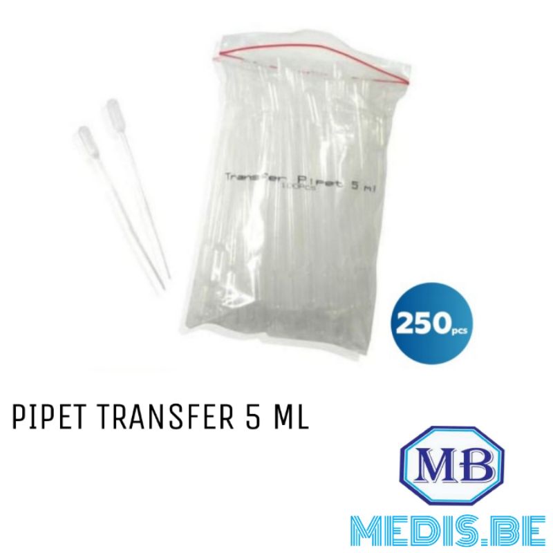 PIPET TRANSFER PLASTIK 1ML/3ML/5ML DROPPING DROP SATUAN