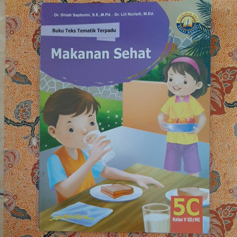 Buku Teks Tematik Terpadu kelas 5C Yudhistira