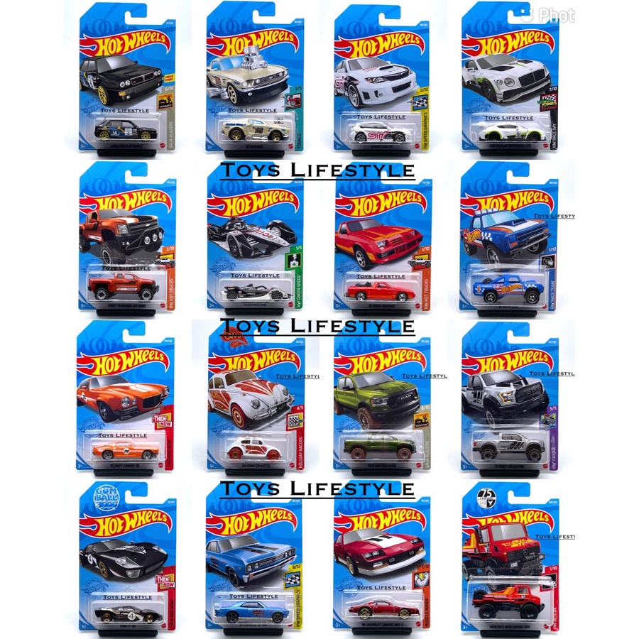 5 Pcs Mobil Hot Wheels Hotwheels Diecast Real Car Random